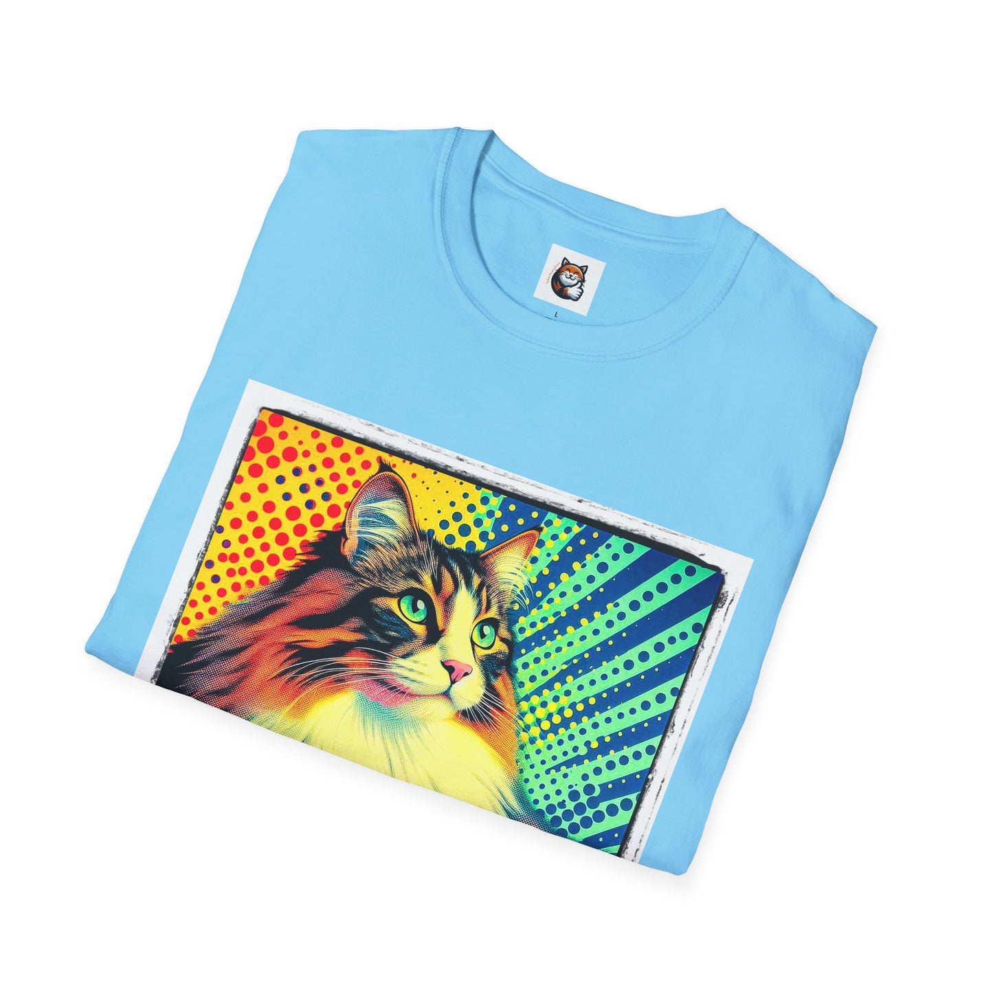 Norwegian Forest Cat Unisex Softstyle T-Shirt