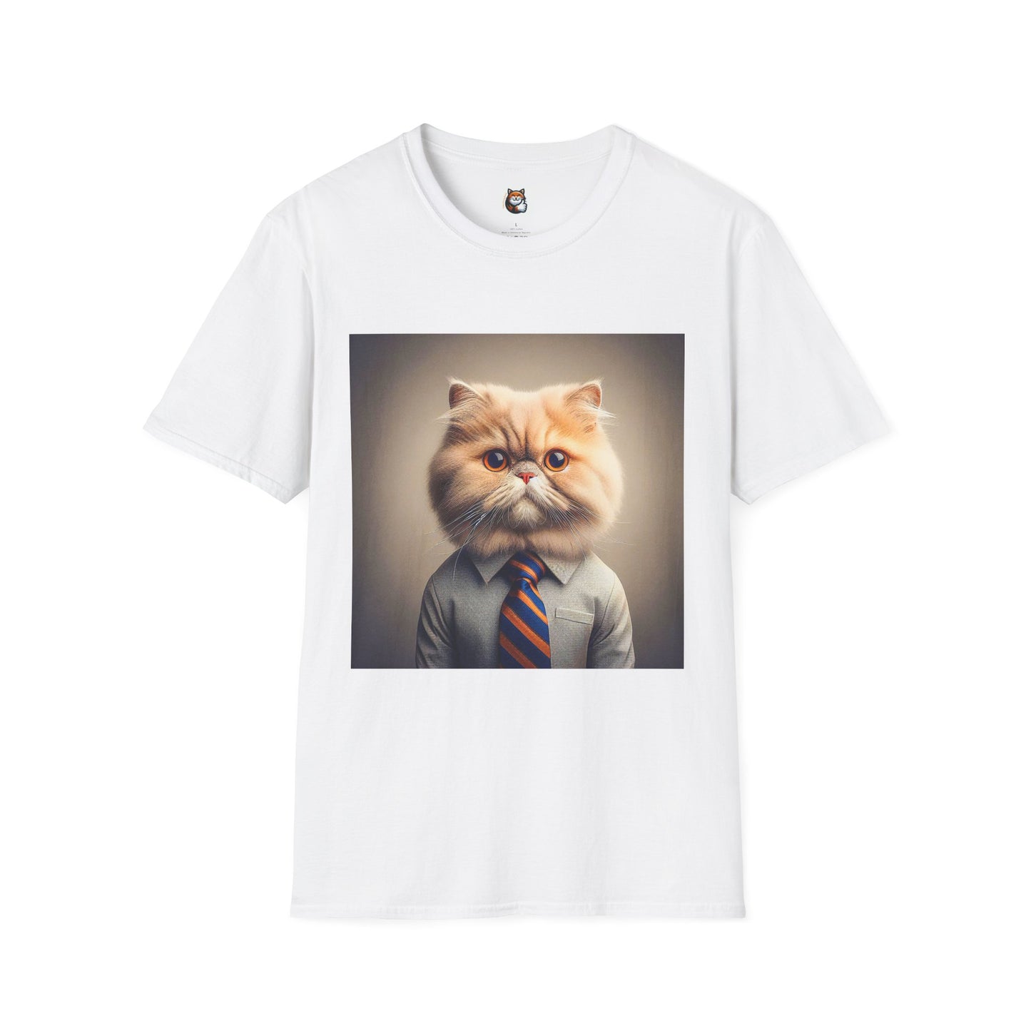 Persian Cat Unisex Softstyle T-Shirt