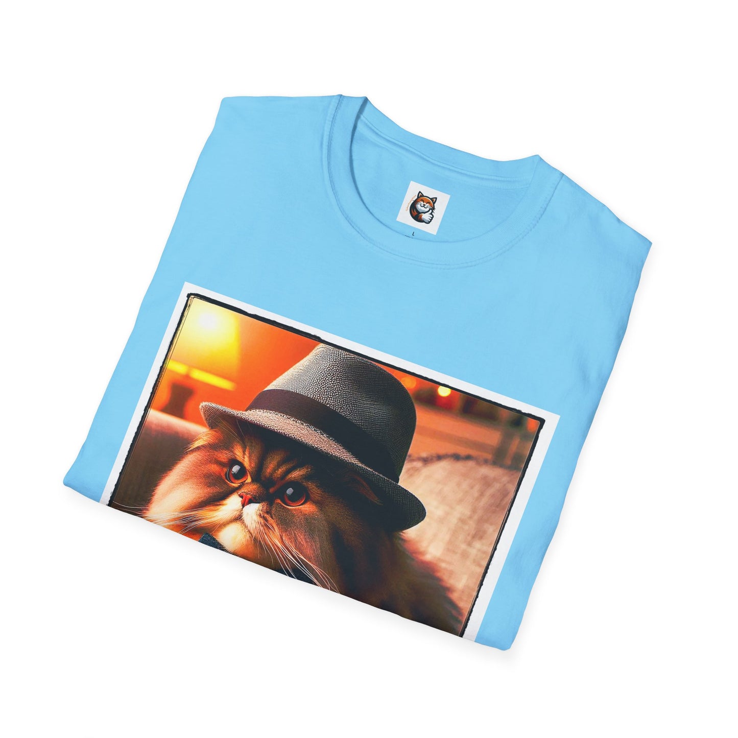 Persian Cat Unisex Softstyle T-Shirt