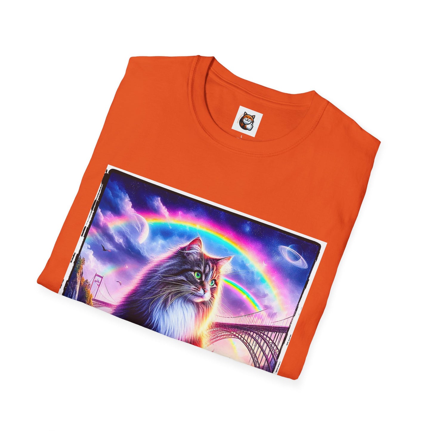 Norwegian Forest Cat Unisex Softstyle T-Shirt