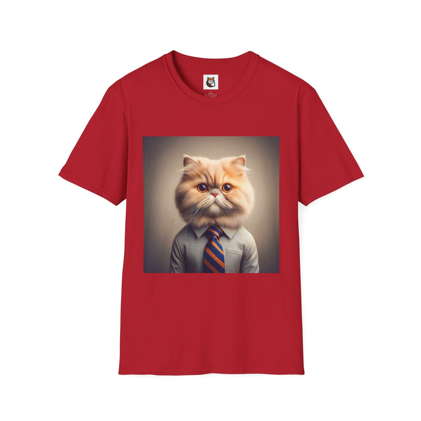 Persian Cat Unisex Softstyle T-Shirt