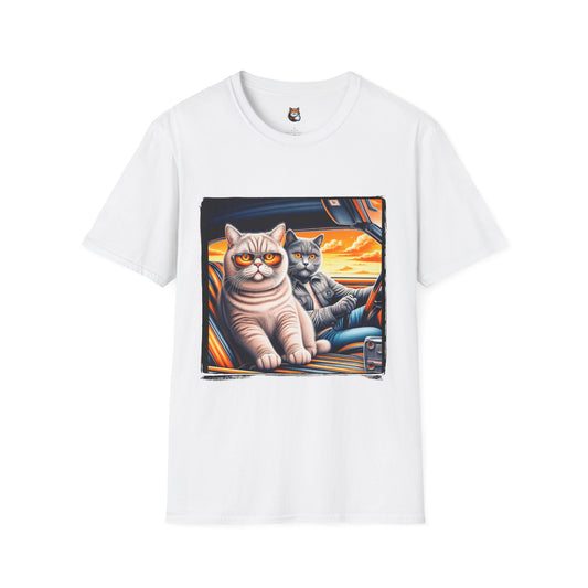 British Shorthair Unisex Softstyle T-Shirt