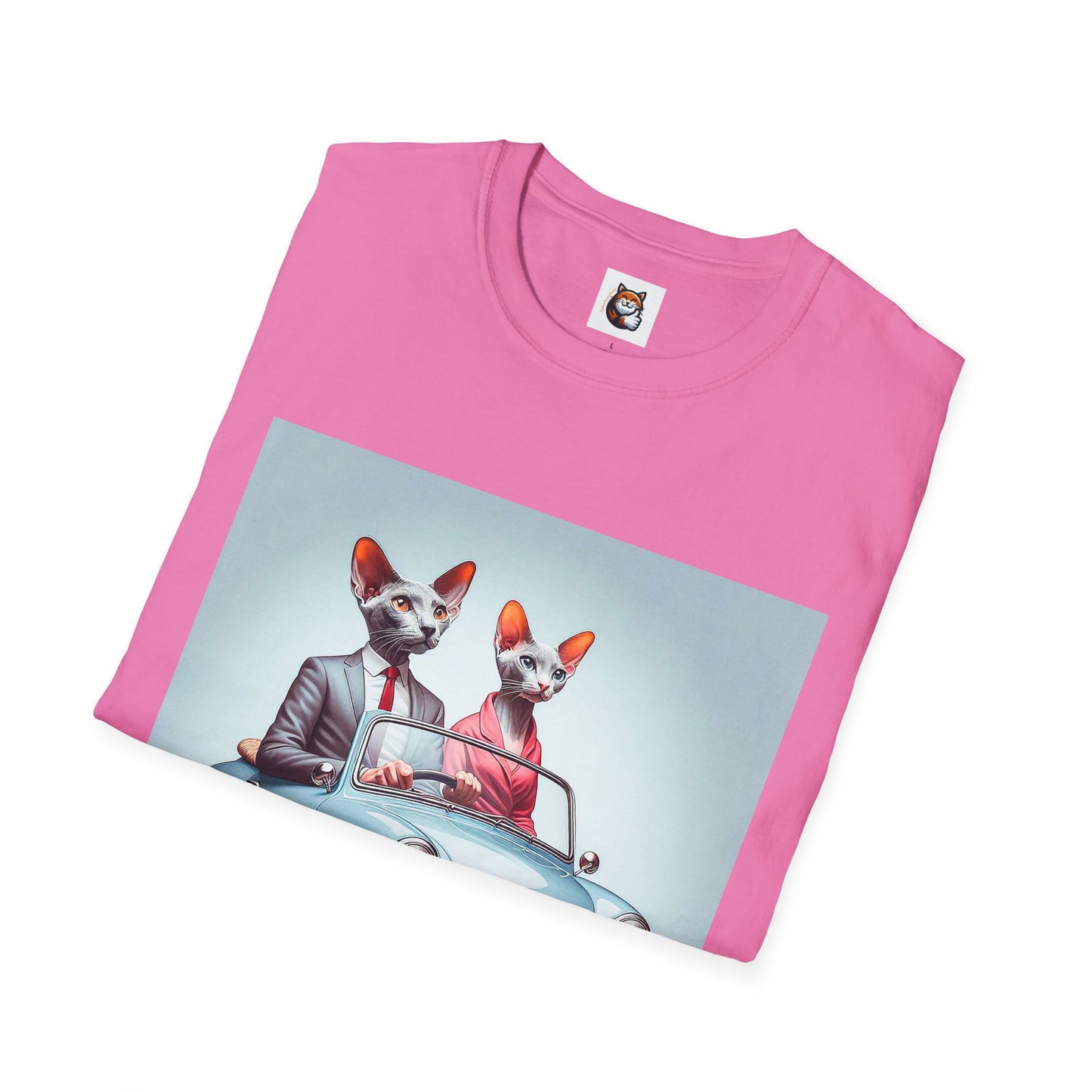 Wacky Oriental Shorthair Unisex Softstyle T-Shirt