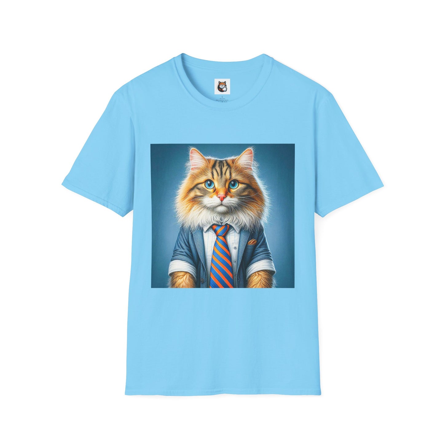 Norwegian Forest Cat Unisex Softstyle T-Shirt