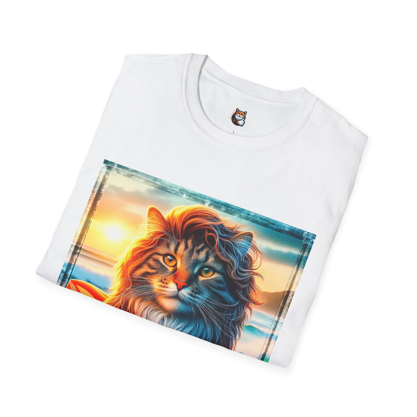 Norwegian Forest Cat Unisex Softstyle T-Shirt