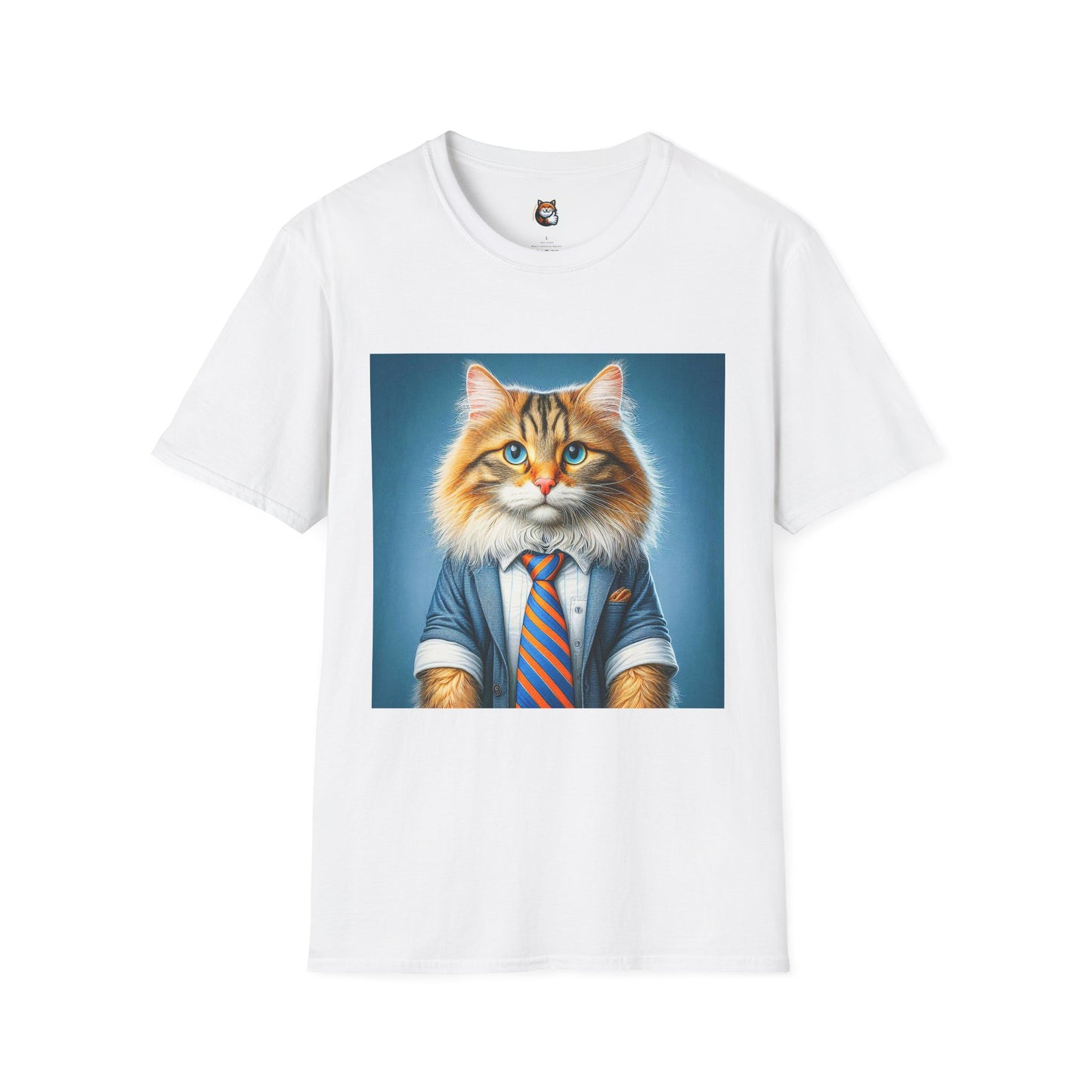 Norwegian Forest Cat Unisex Softstyle T-Shirt