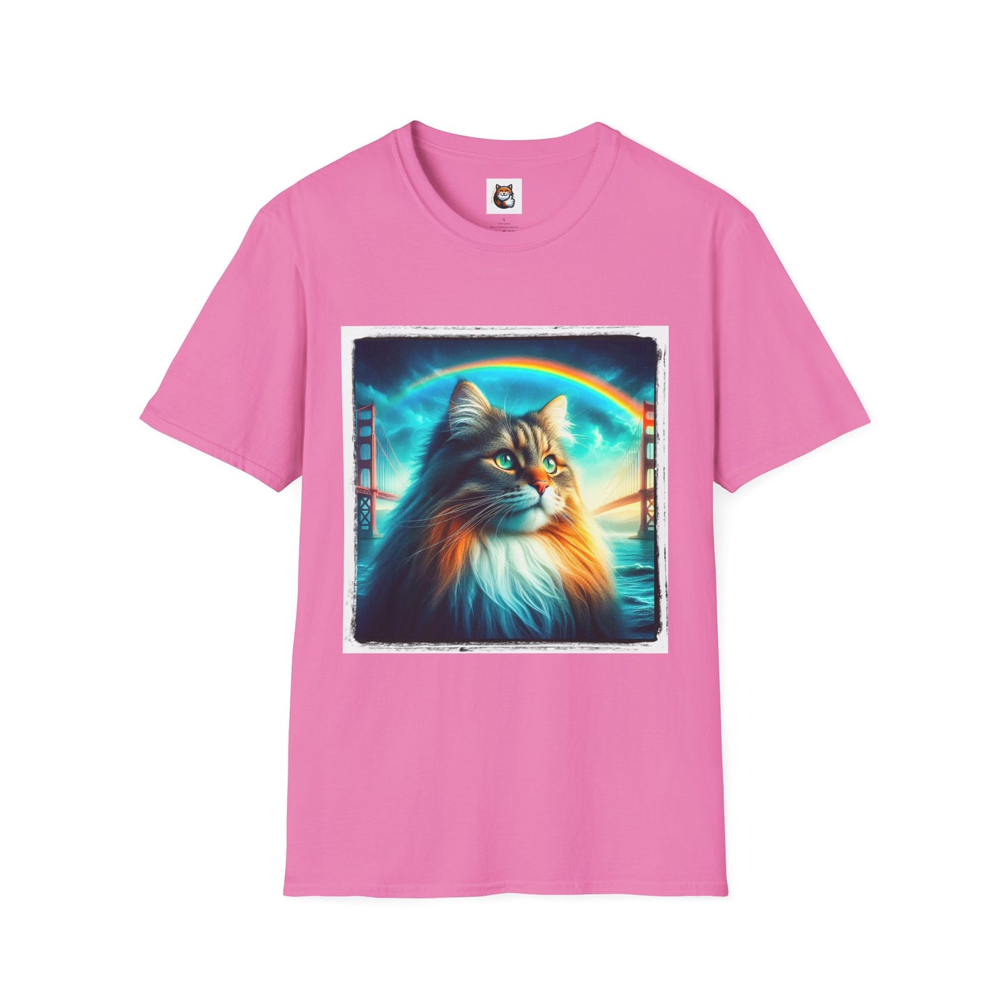 Norwegian Forest Cat Unisex Softstyle T-Shirt