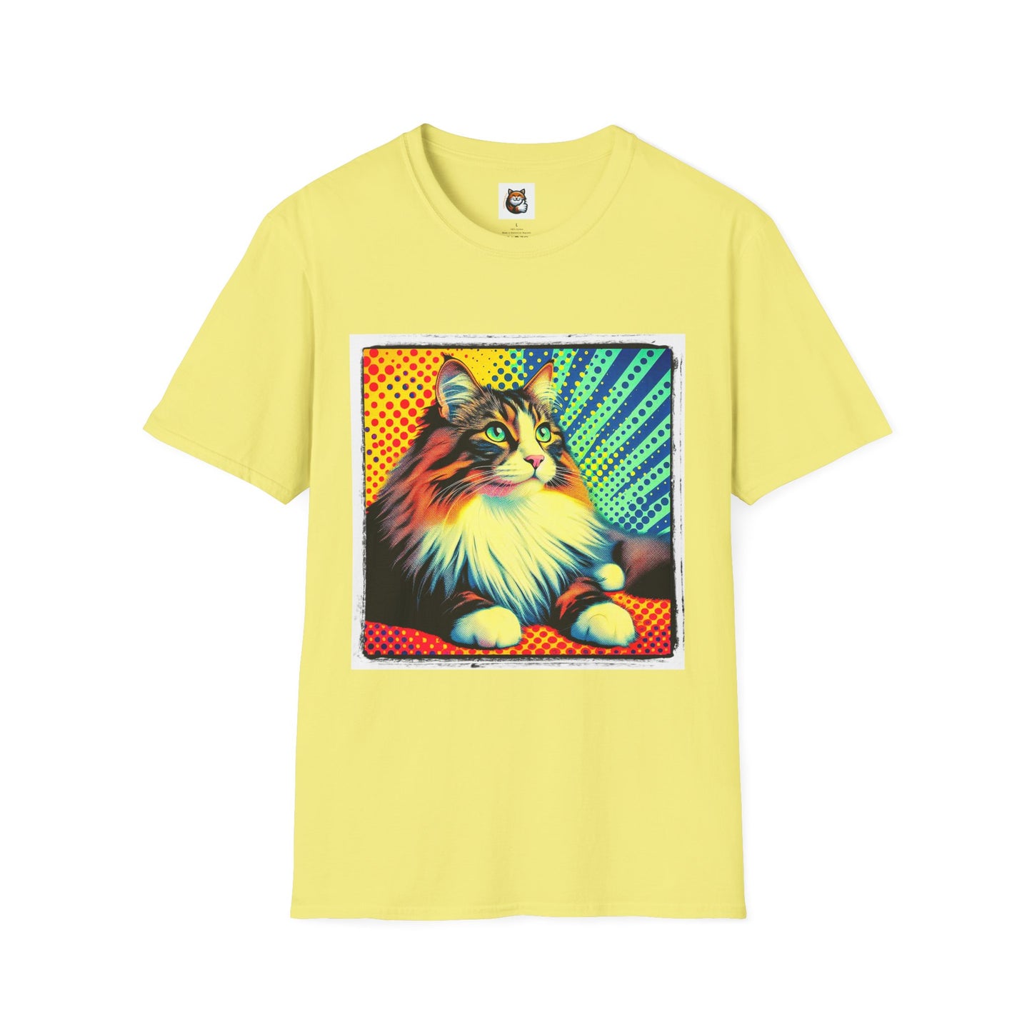 Norwegian Forest Cat Unisex Softstyle T-Shirt