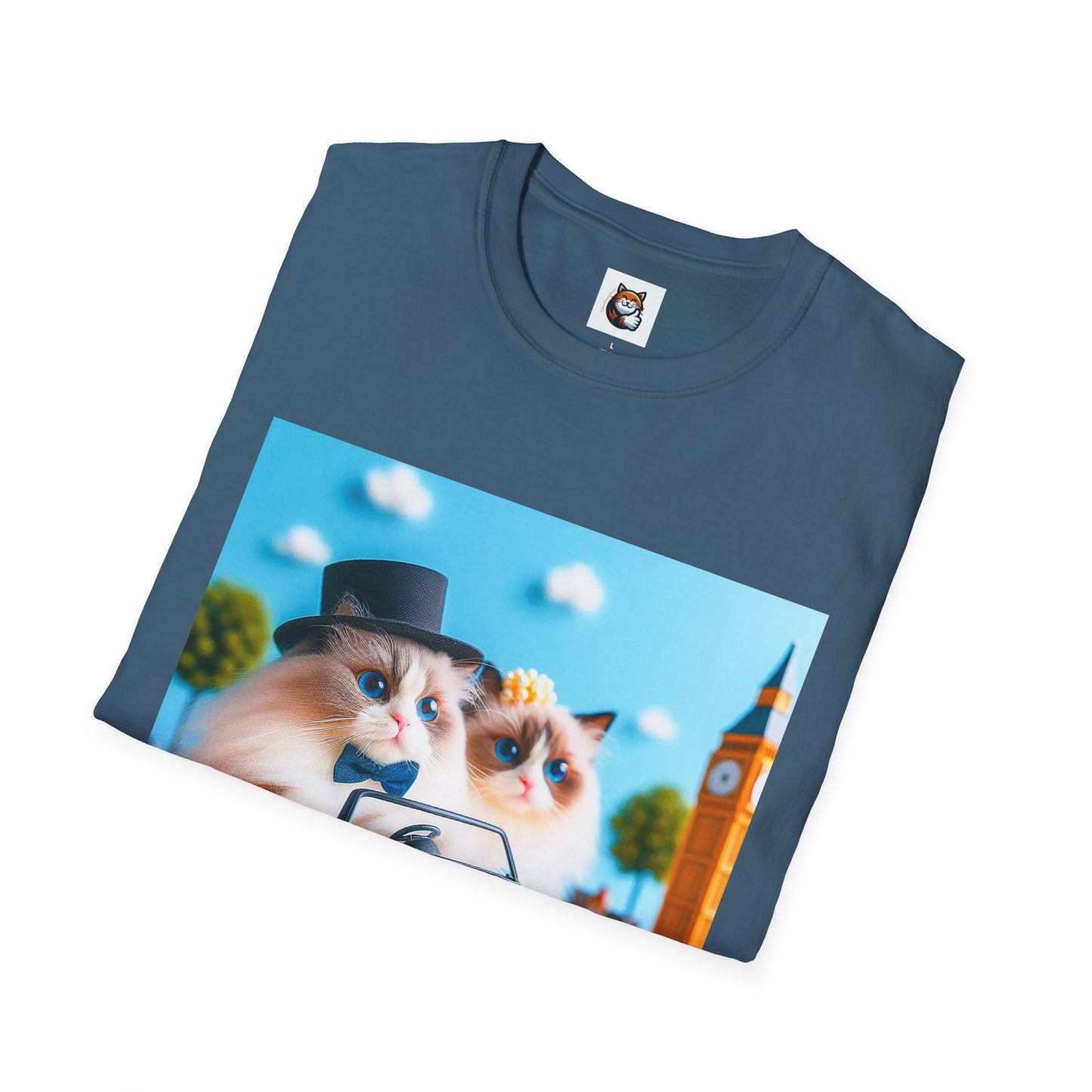 Wacky Ragdoll Unisex Softstyle T-Shirt