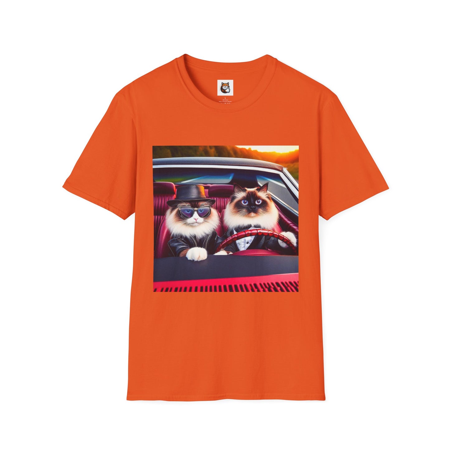 Wacky Ragdoll Unisex Softstyle T-Shirt