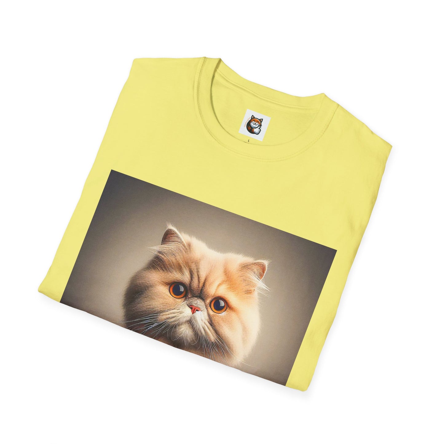 Persian Cat Unisex Softstyle T-Shirt