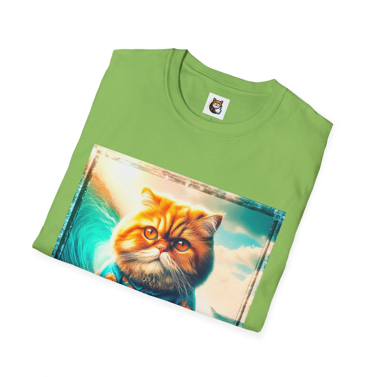 Persian Cat Unisex Softstyle T-Shirt