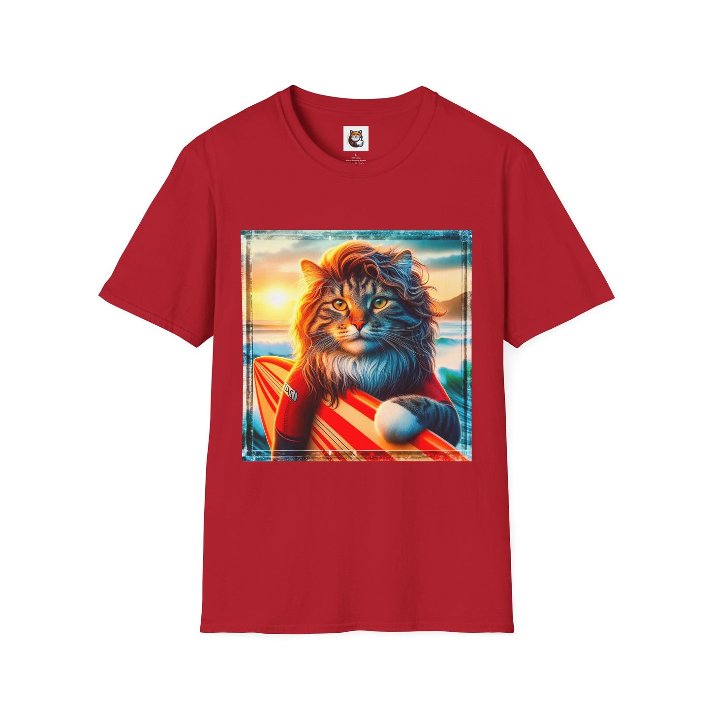 Norwegian Forest Cat Unisex Softstyle T-Shirt