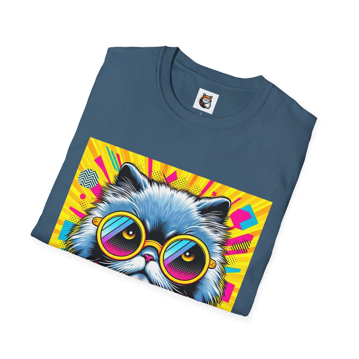 Persian Cat Unisex Softstyle T-Shirt