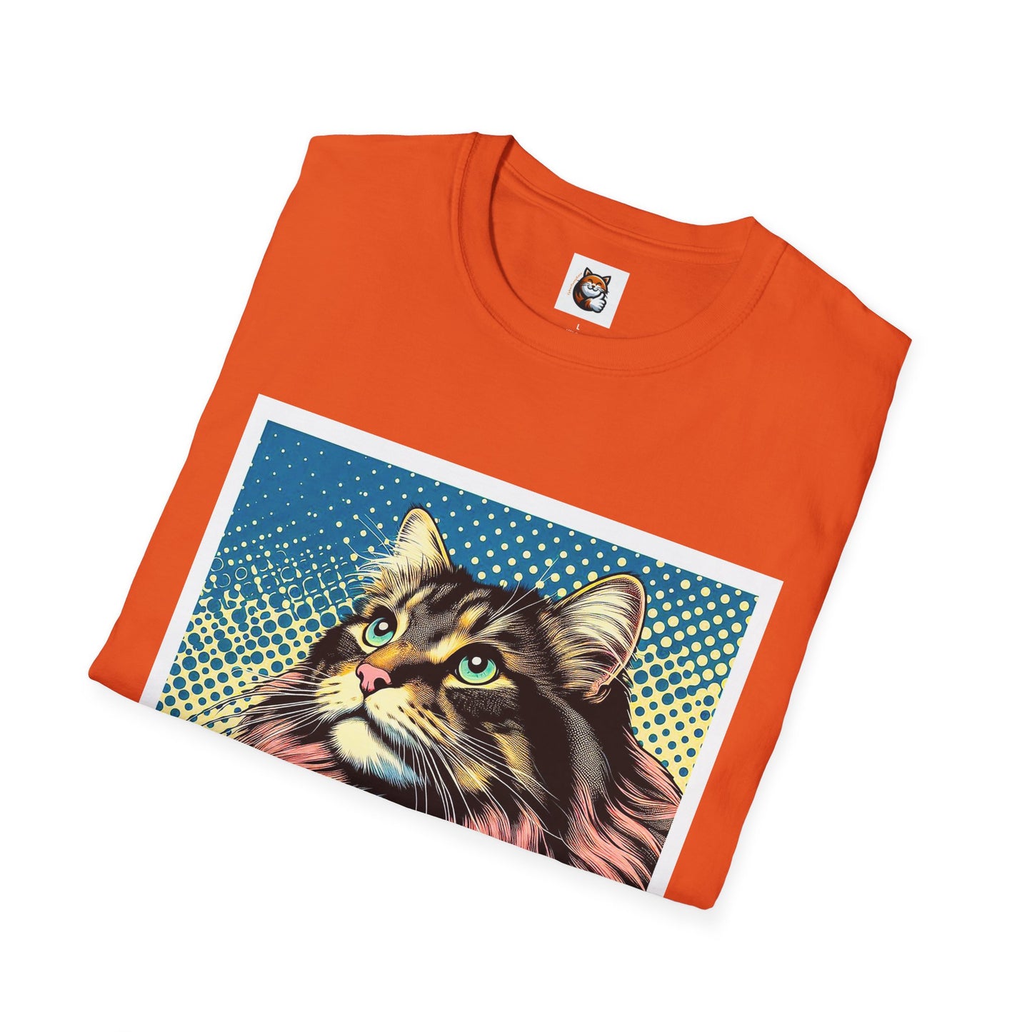 Norwegian Forest Cat Unisex Softstyle T-Shirt