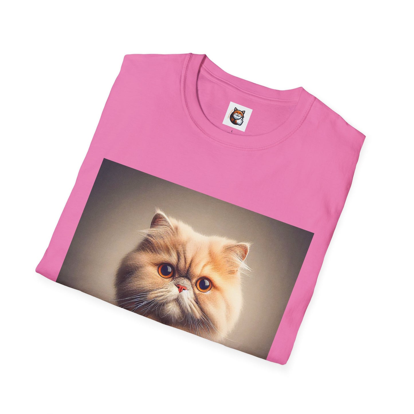 Persian Cat Unisex Softstyle T-Shirt