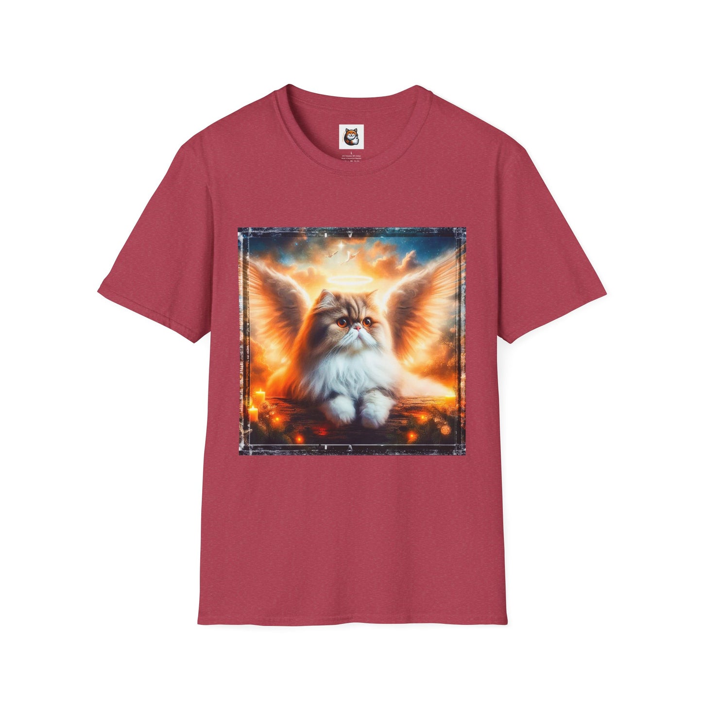 Persian Cat Unisex Softstyle T-Shirt