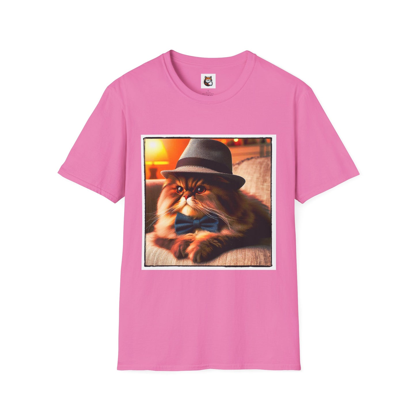 Persian Cat Unisex Softstyle T-Shirt