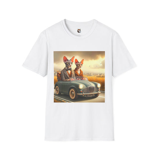 Wacky Oriental Shorthair Unisex Softstyle T-Shirt