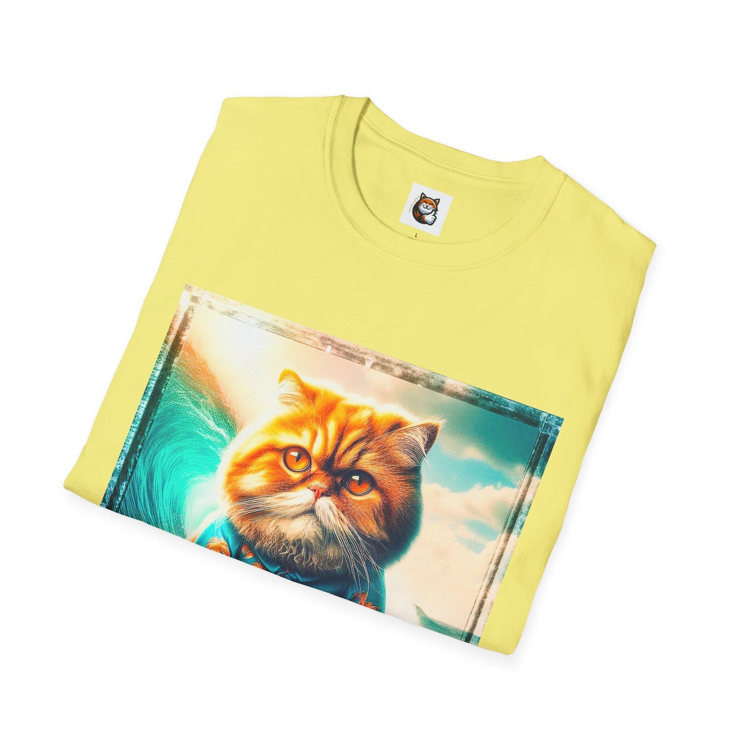 Persian Cat Unisex Softstyle T-Shirt