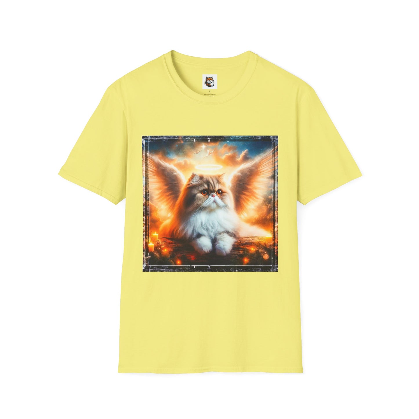 Persian Cat Unisex Softstyle T-Shirt