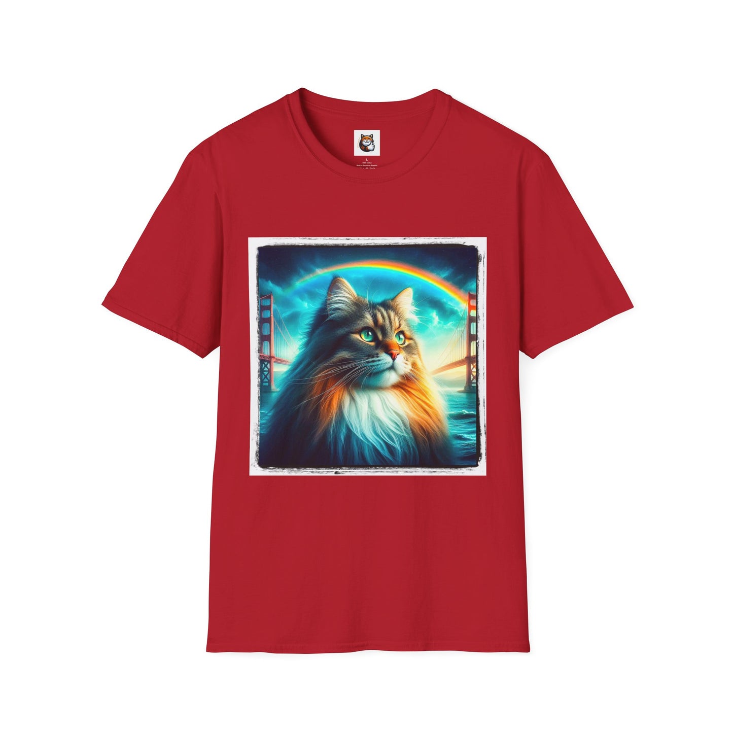 Norwegian Forest Cat Unisex Softstyle T-Shirt