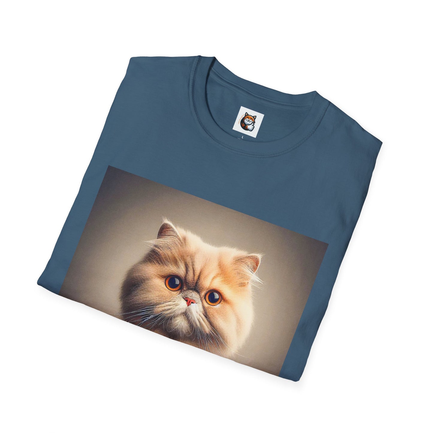 Persian Cat Unisex Softstyle T-Shirt