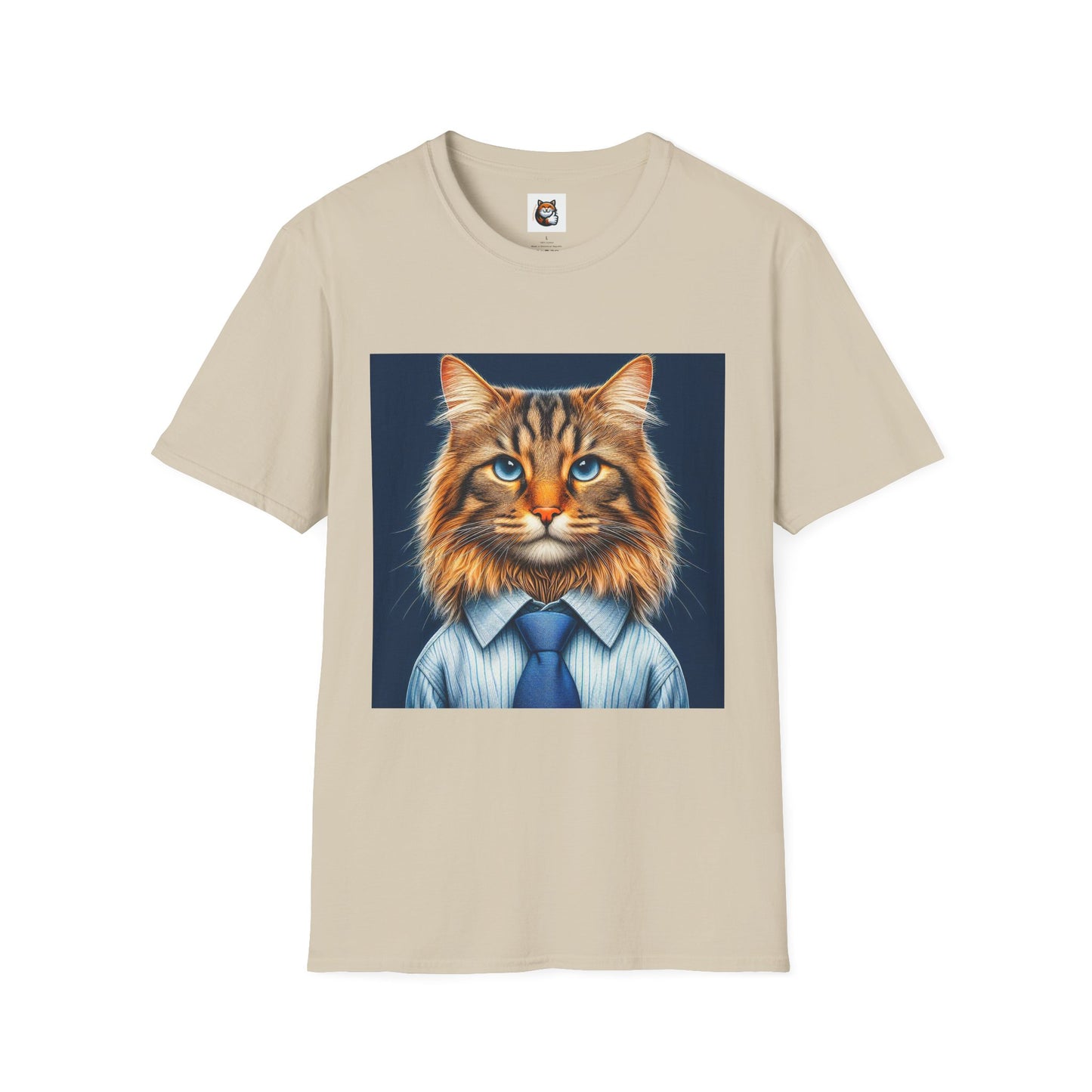 Norwegian Forest Cat Unisex Softstyle T-Shirt