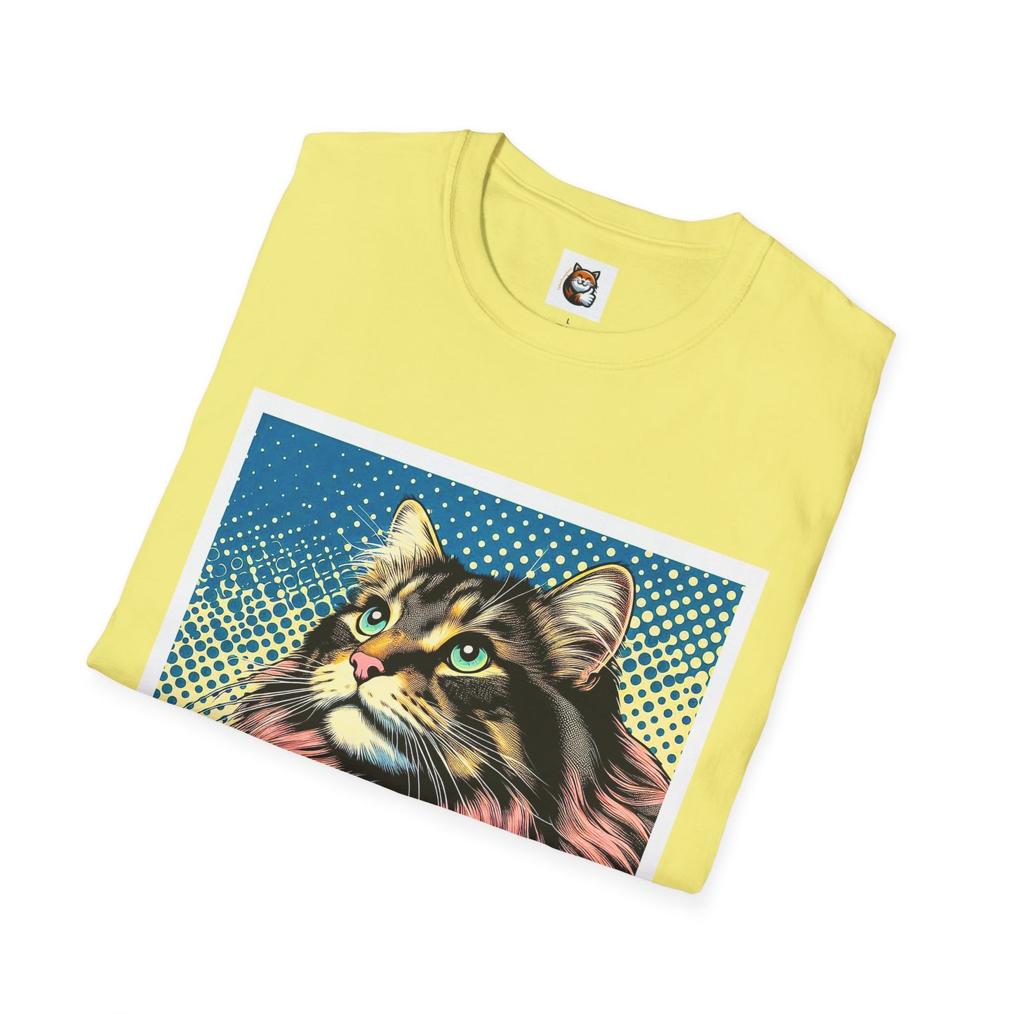 Norwegian Forest Cat Unisex Softstyle T-Shirt