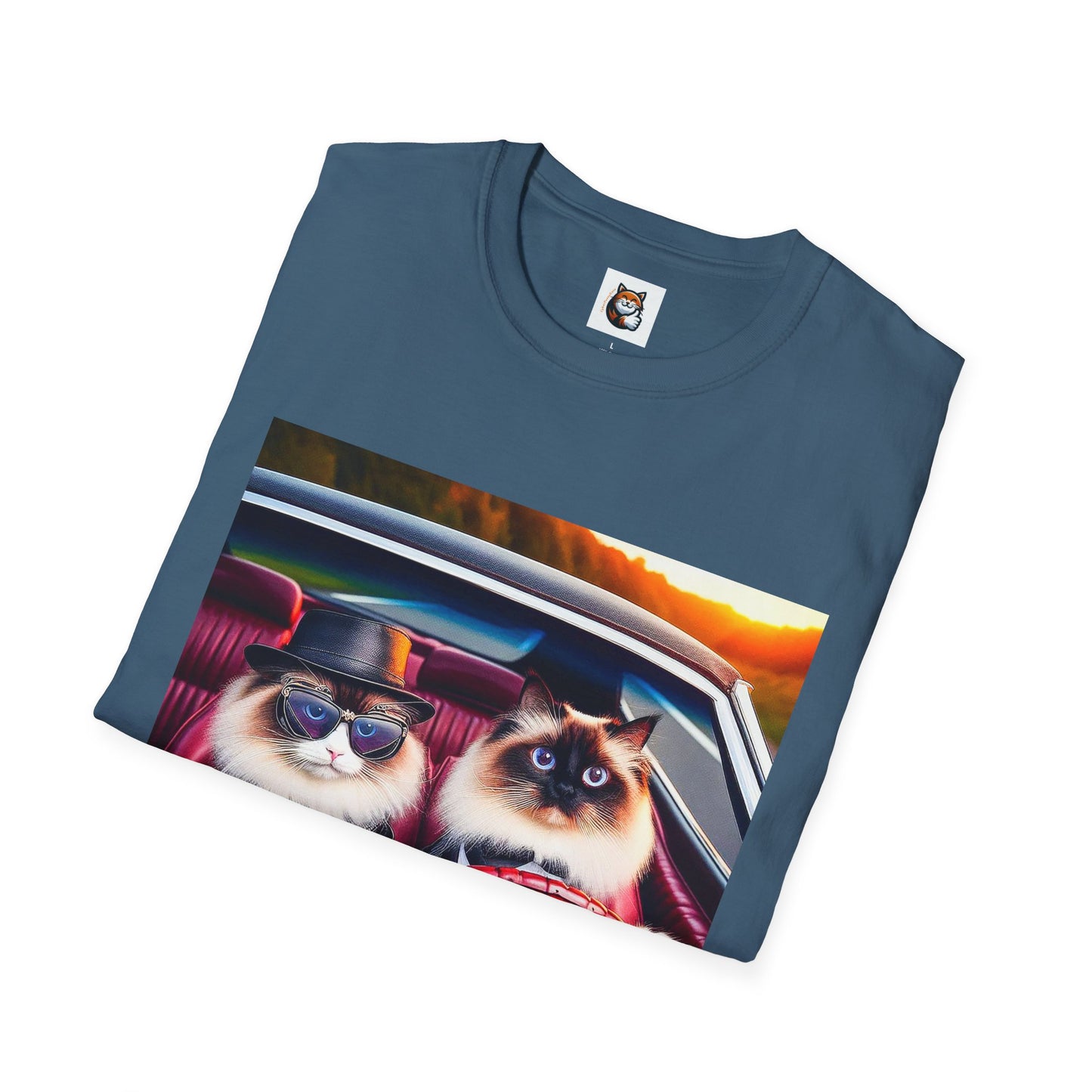 Wacky Ragdoll Unisex Softstyle T-Shirt