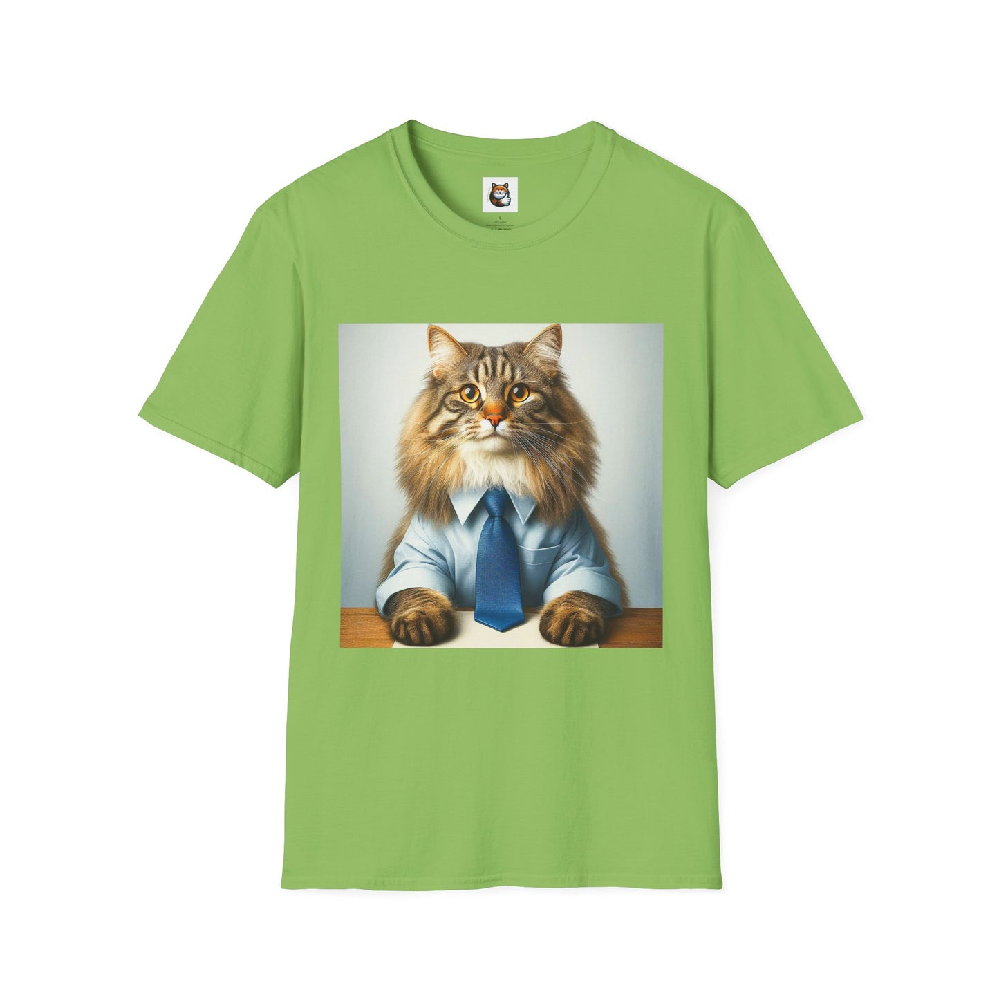 Norwegian Forest Cat Unisex Softstyle T-Shirt