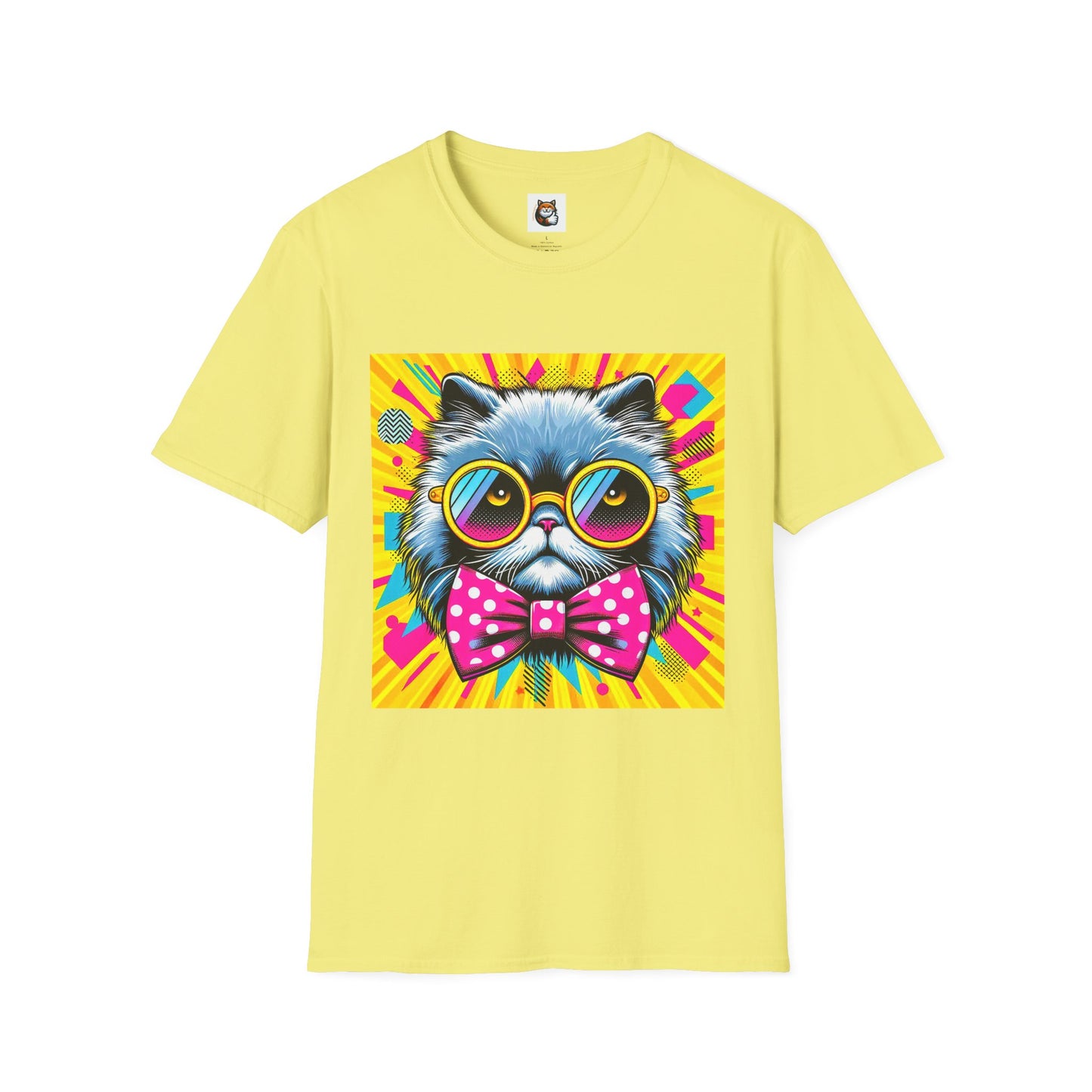 Persian Cat Unisex Softstyle T-Shirt