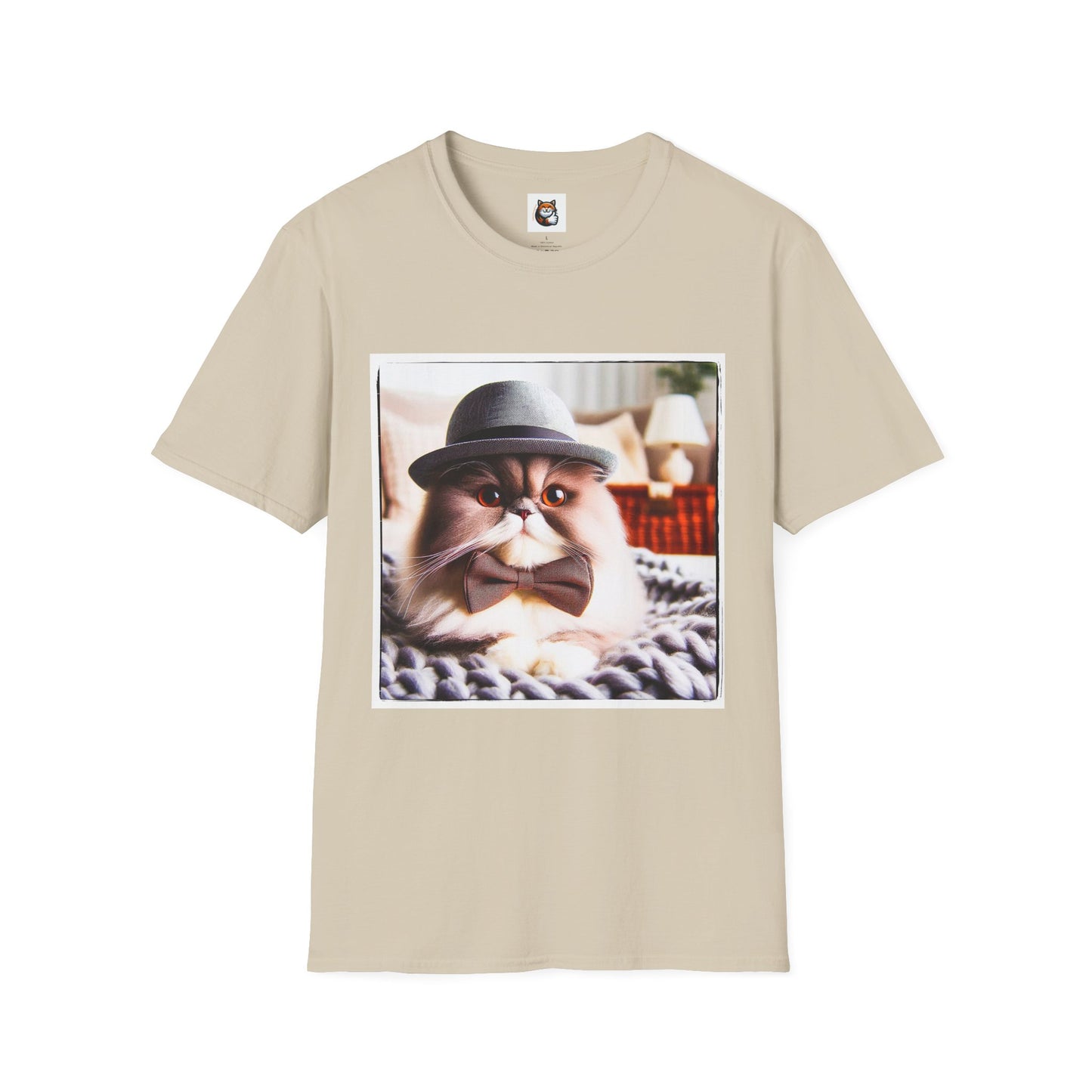 Persian Cat Unisex Softstyle T-Shirt