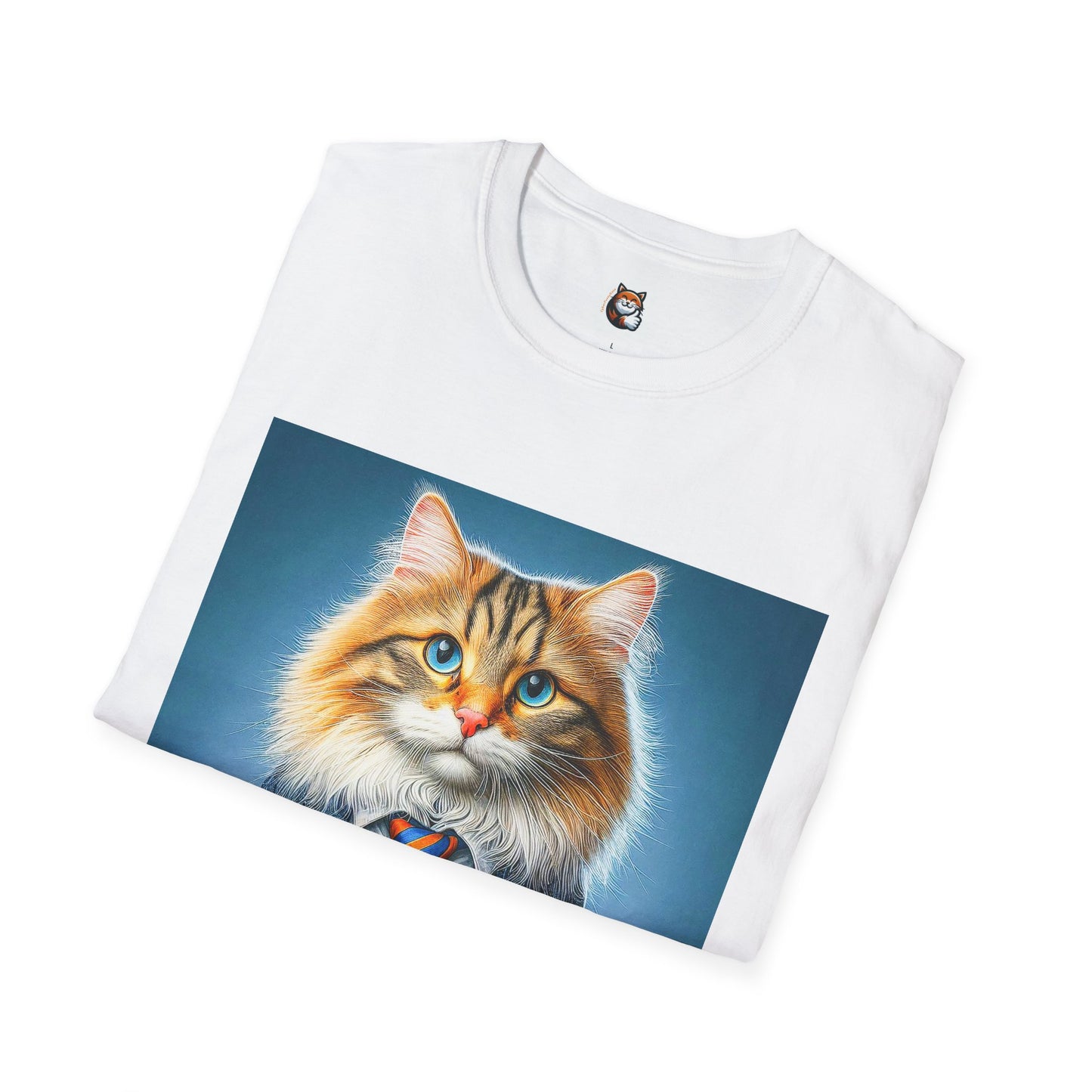 Norwegian Forest Cat Unisex Softstyle T-Shirt