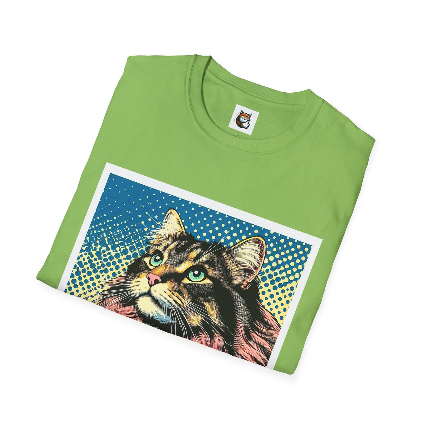 Norwegian Forest Cat Unisex Softstyle T-Shirt