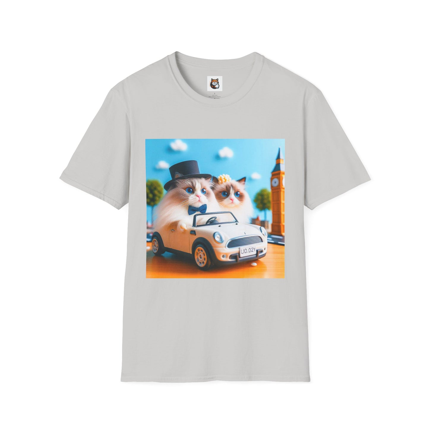 Wacky Ragdoll Unisex Softstyle T-Shirt