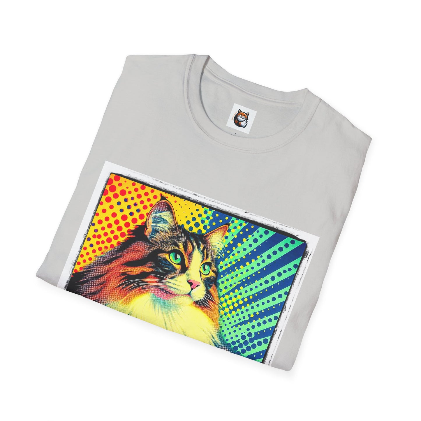 Norwegian Forest Cat Unisex Softstyle T-Shirt