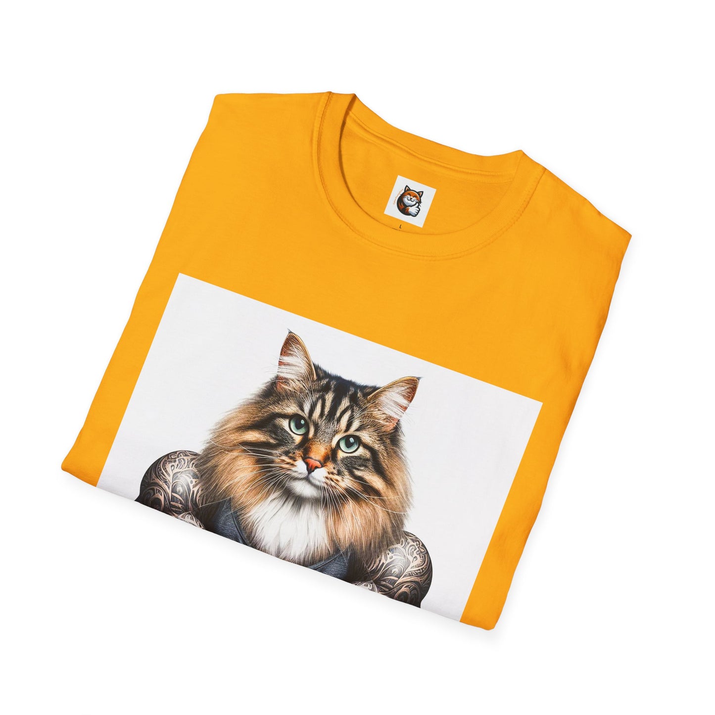 Norwegian Forest Cat Unisex Softstyle T-Shirt