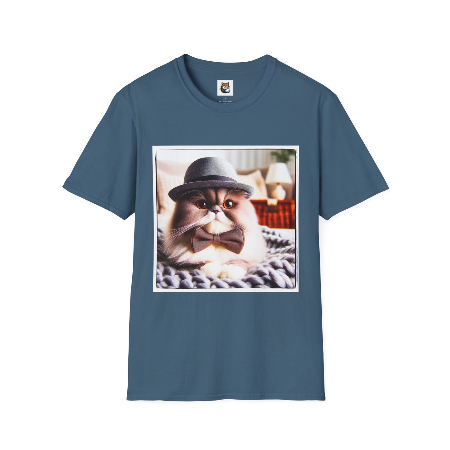 Persian Cat Unisex Softstyle T-Shirt