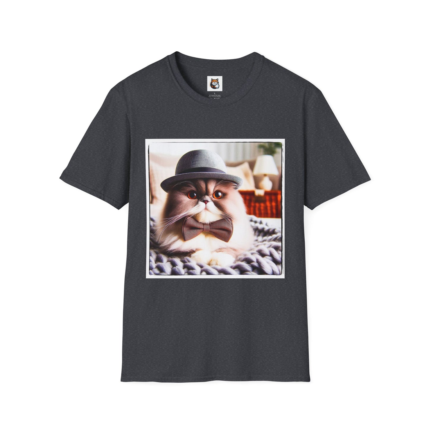 Persian Cat Unisex Softstyle T-Shirt