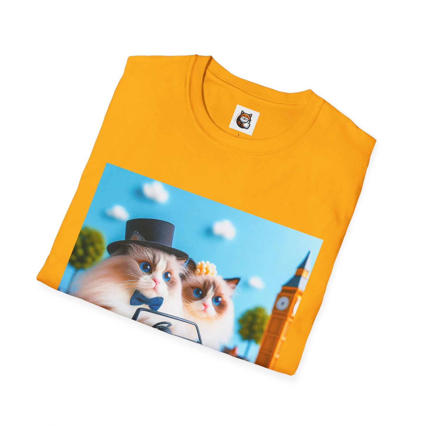 Wacky Ragdoll Unisex Softstyle T-Shirt