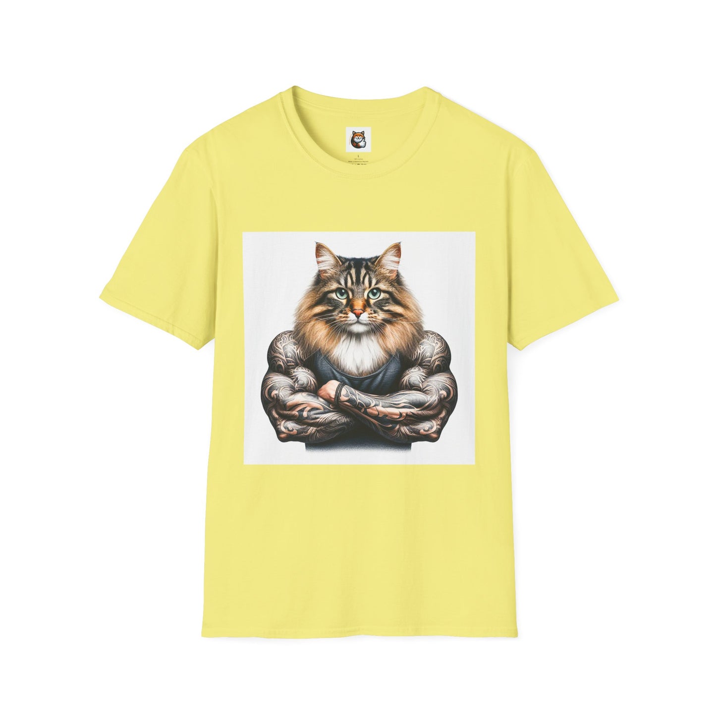 Norwegian Forest Cat Unisex Softstyle T-Shirt