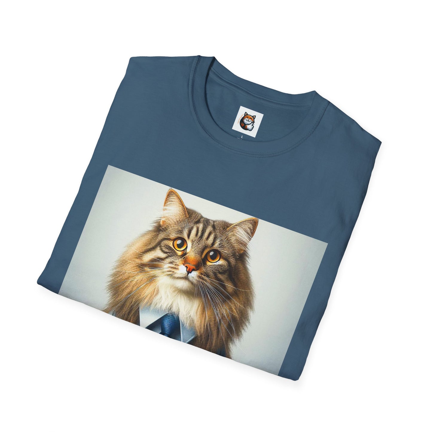 Norwegian Forest Cat Unisex Softstyle T-Shirt