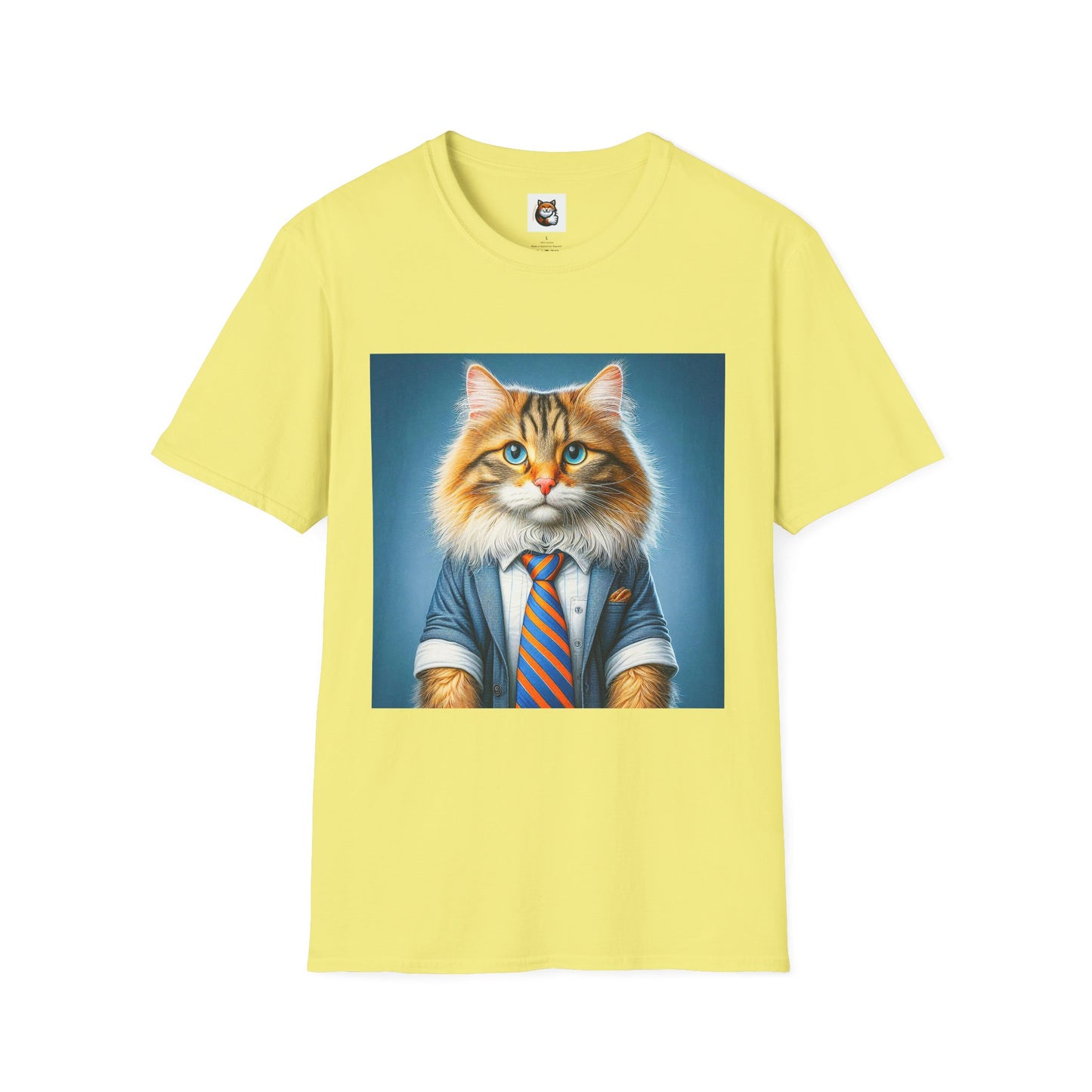 Norwegian Forest Cat Unisex Softstyle T-Shirt