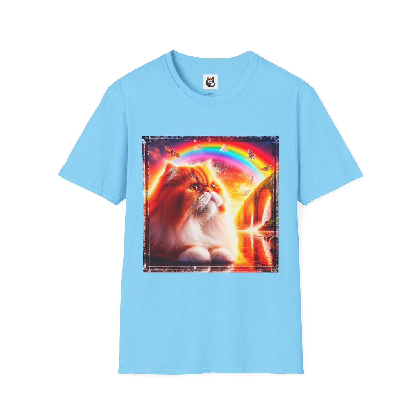 Persian Cat Unisex Softstyle T-Shirt