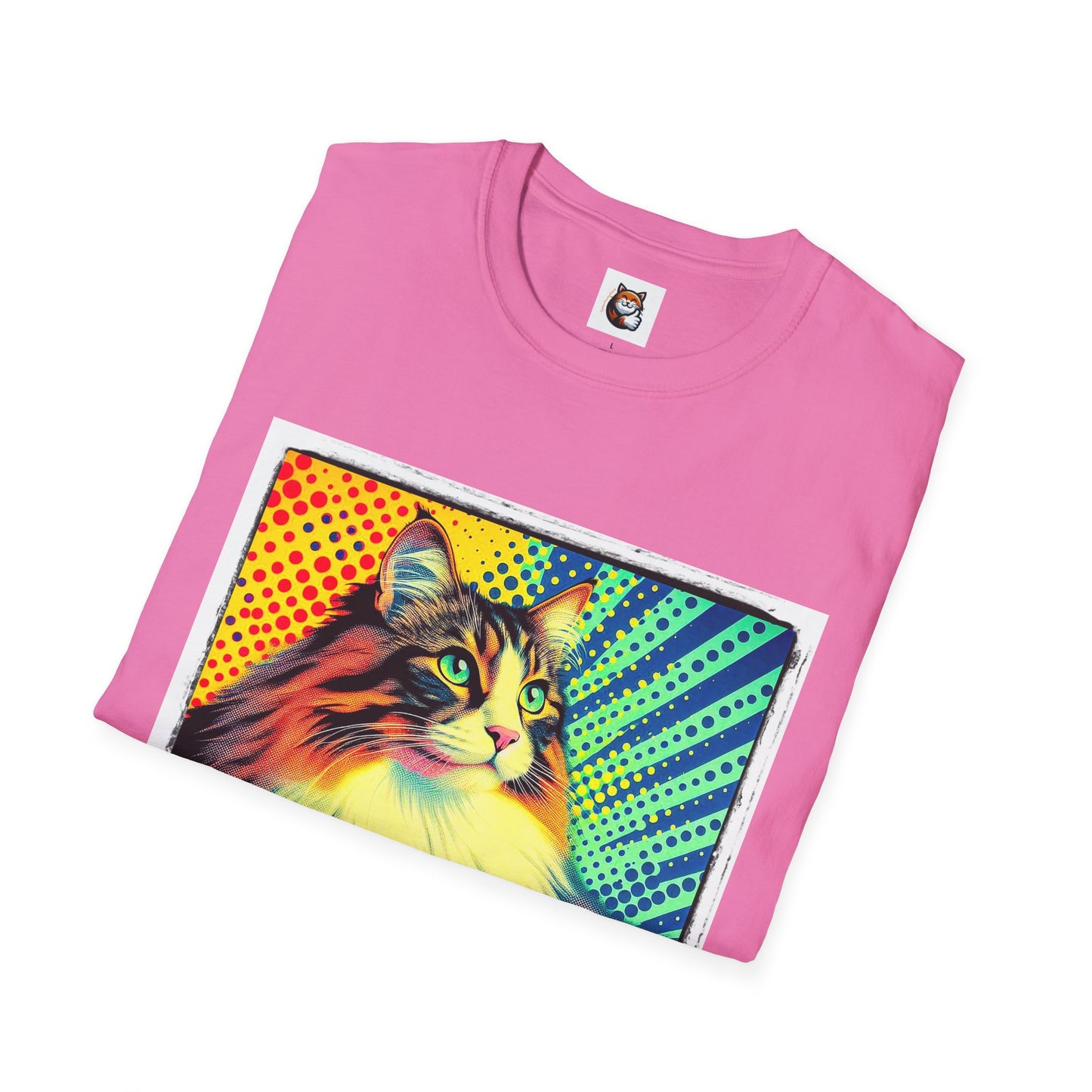 Norwegian Forest Cat Unisex Softstyle T-Shirt