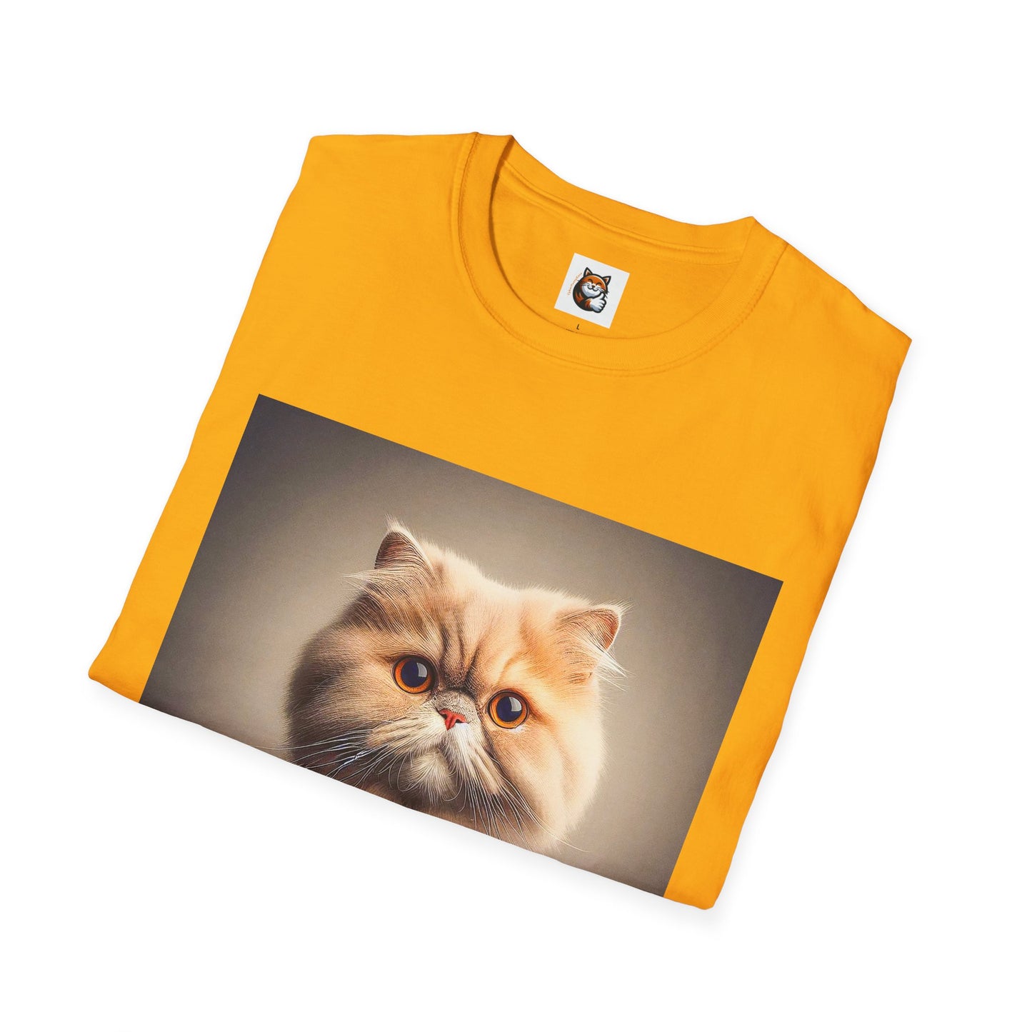 Persian Cat Unisex Softstyle T-Shirt