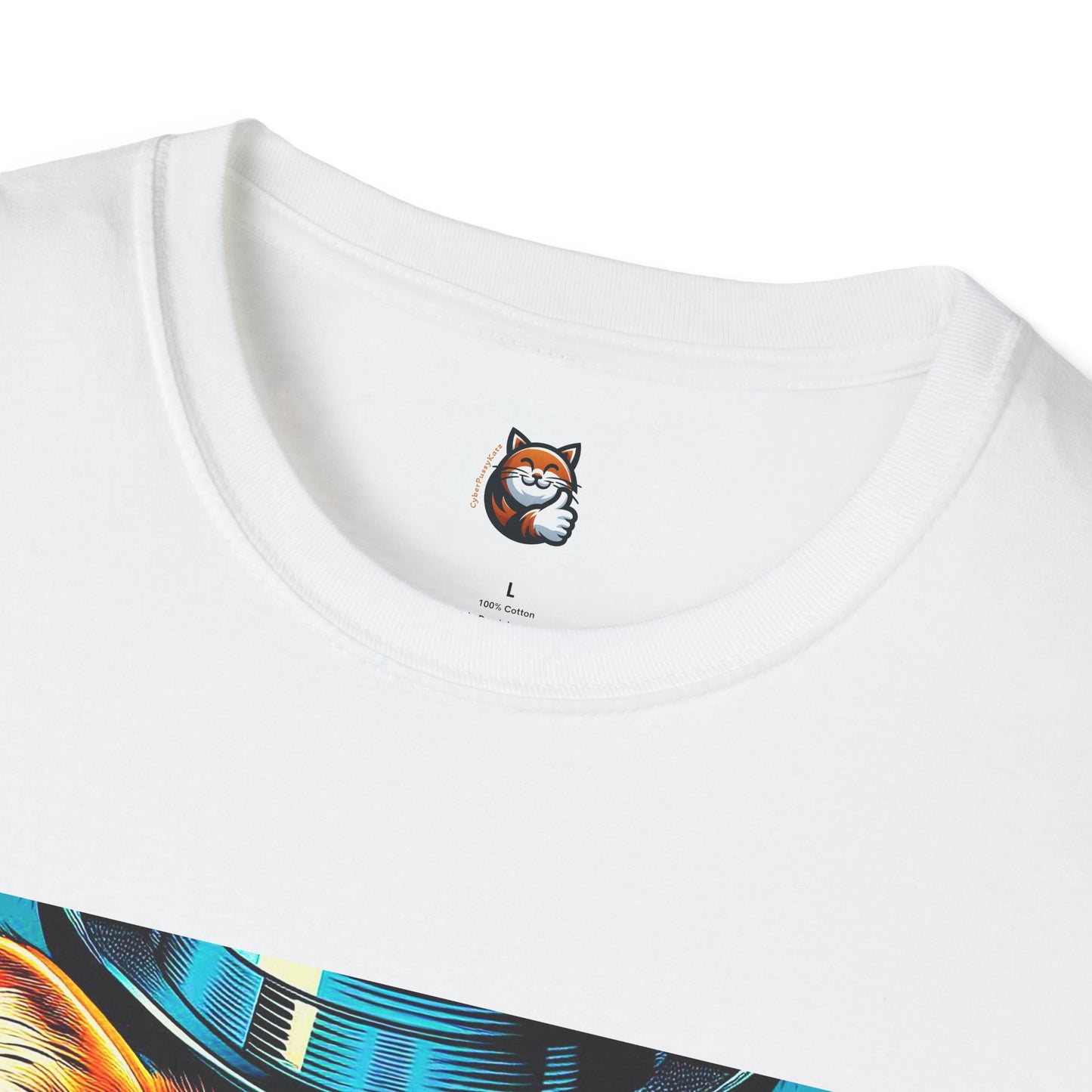 Persian Cat Unisex Softstyle T-Shirt