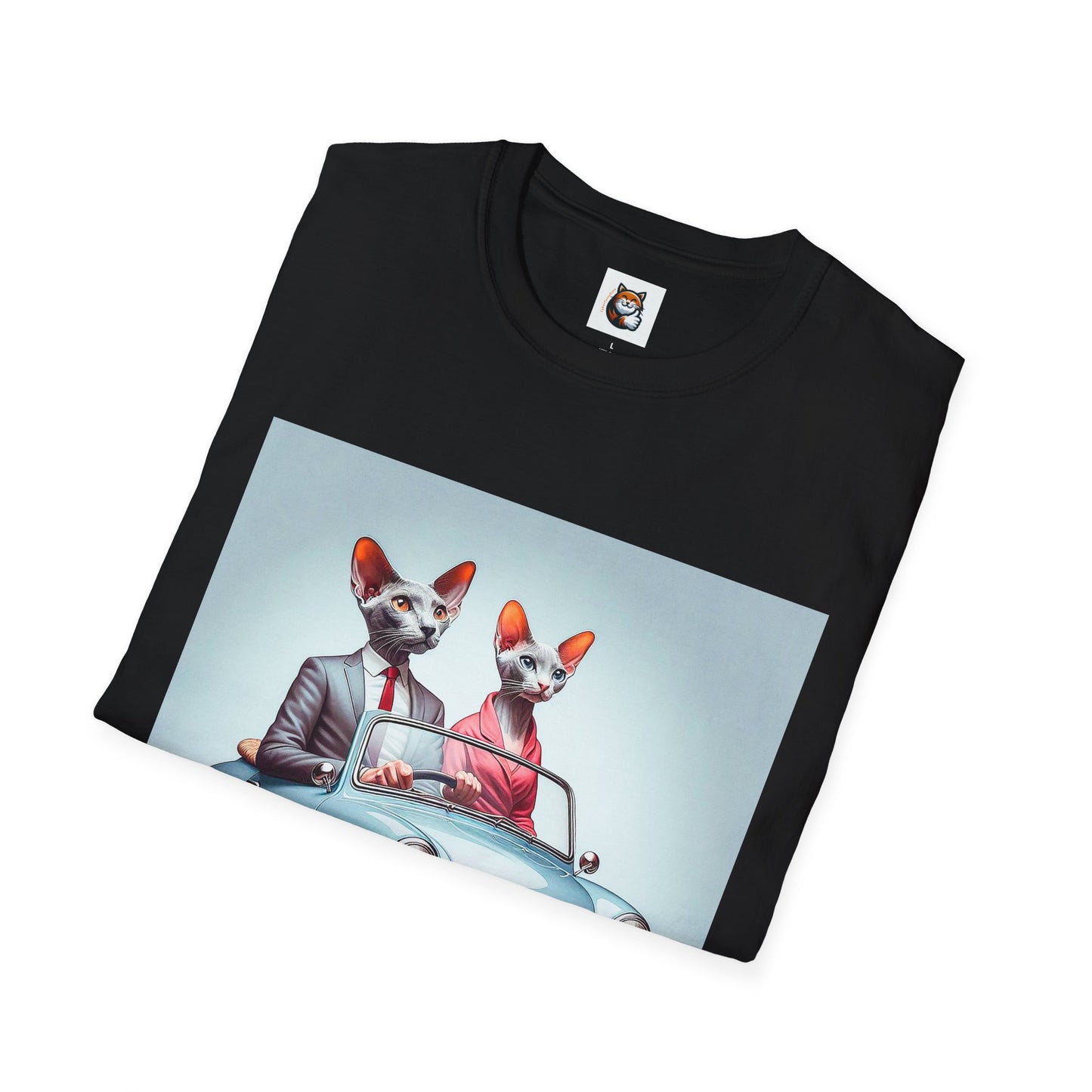 Wacky Oriental Shorthair Unisex Softstyle T-Shirt