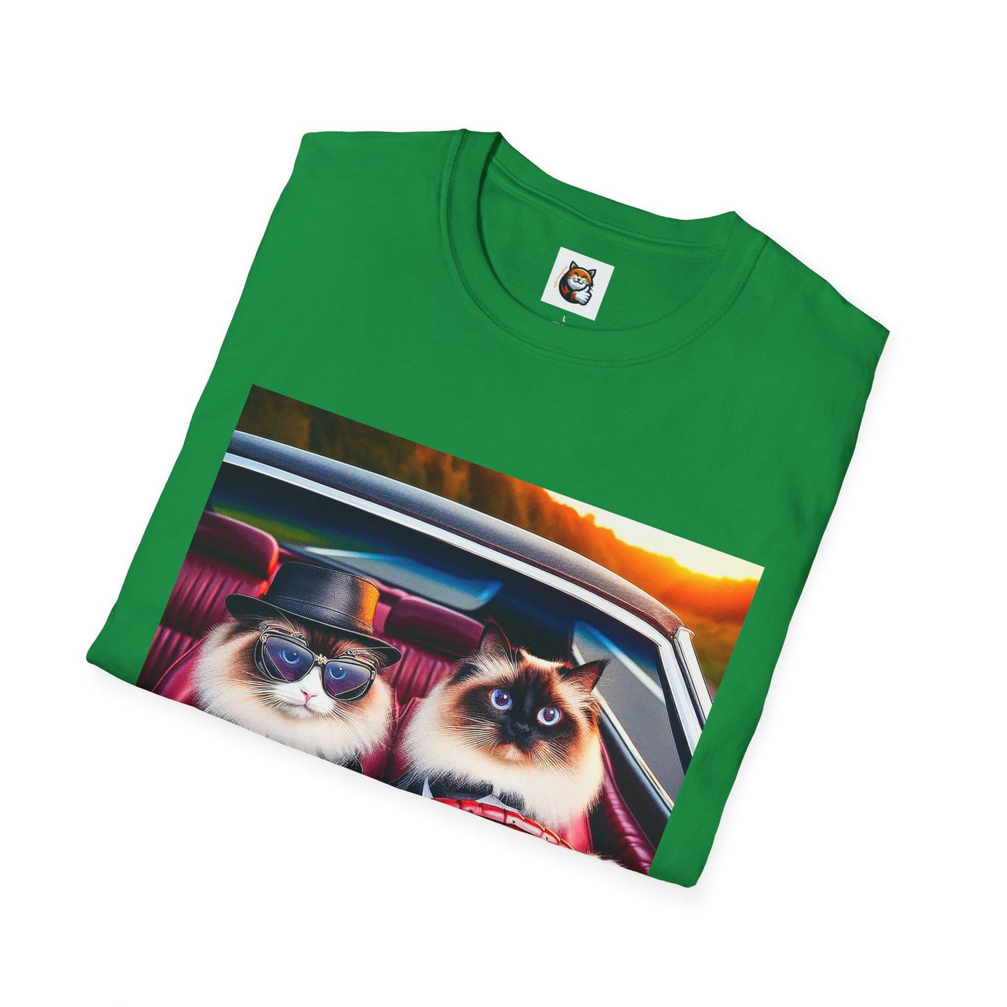 Wacky Ragdoll Unisex Softstyle T-Shirt